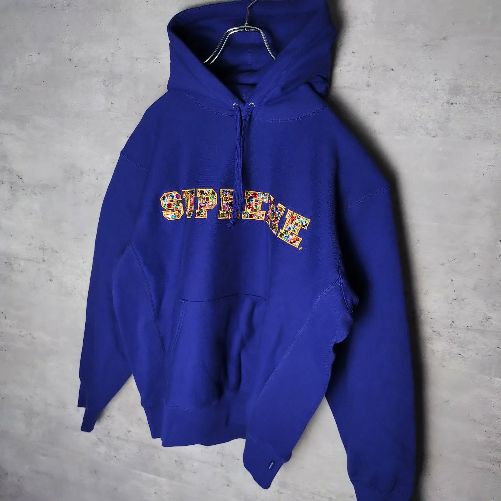 ✨ Supreme シュプリーム レア ジュエル ストーン ロゴ Lサイズ 