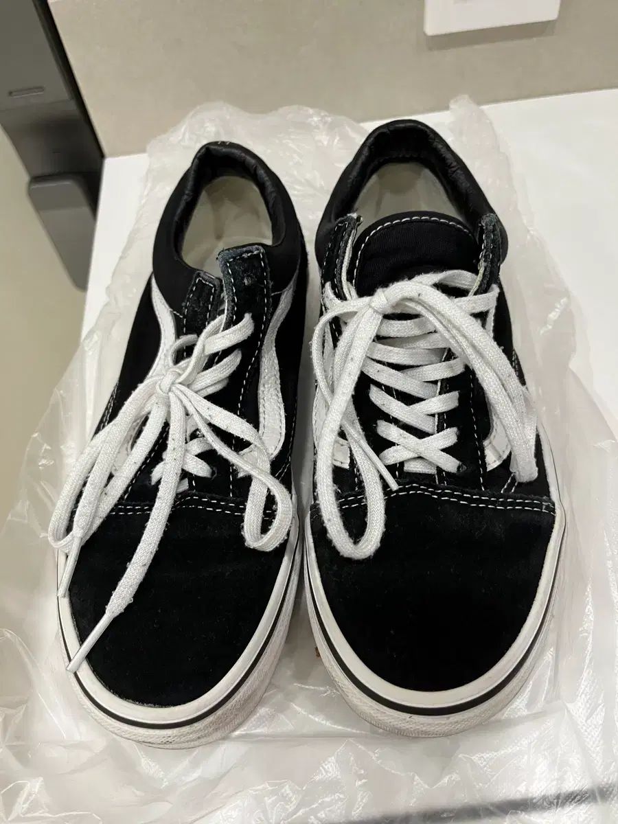 VANS オールドスクール (スウェード) ブラック 225