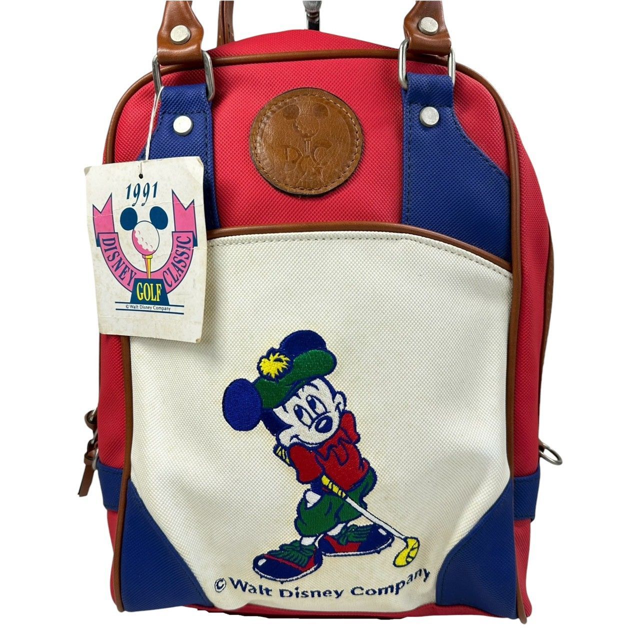 ディズニー・ミッキー B4351】 Disney ディズニー スポーツ ミッキー トートバッグ PVC ゴム