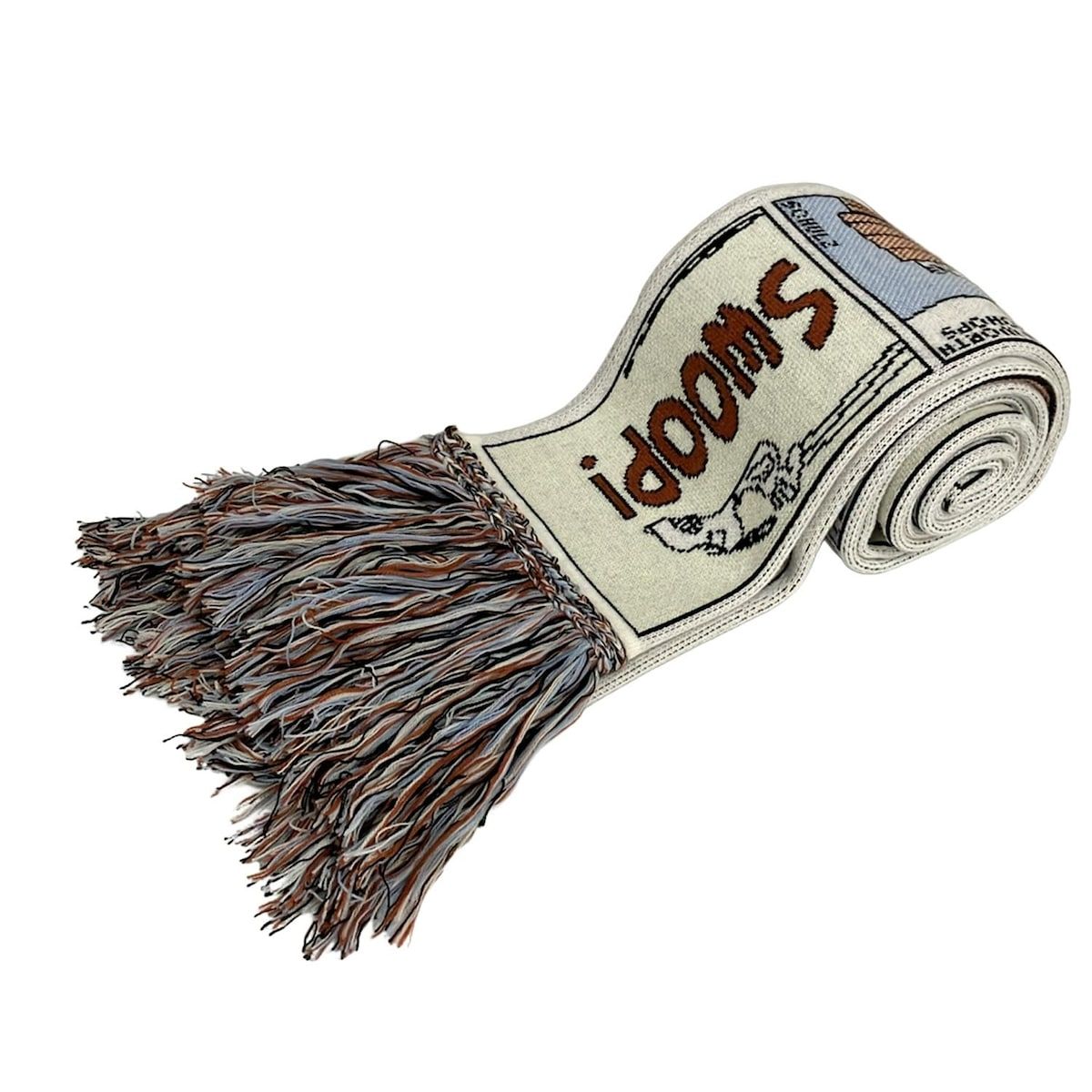 MARC JACOBS(マークジェイコブス) マフラー美品 - アイボリー×ライト