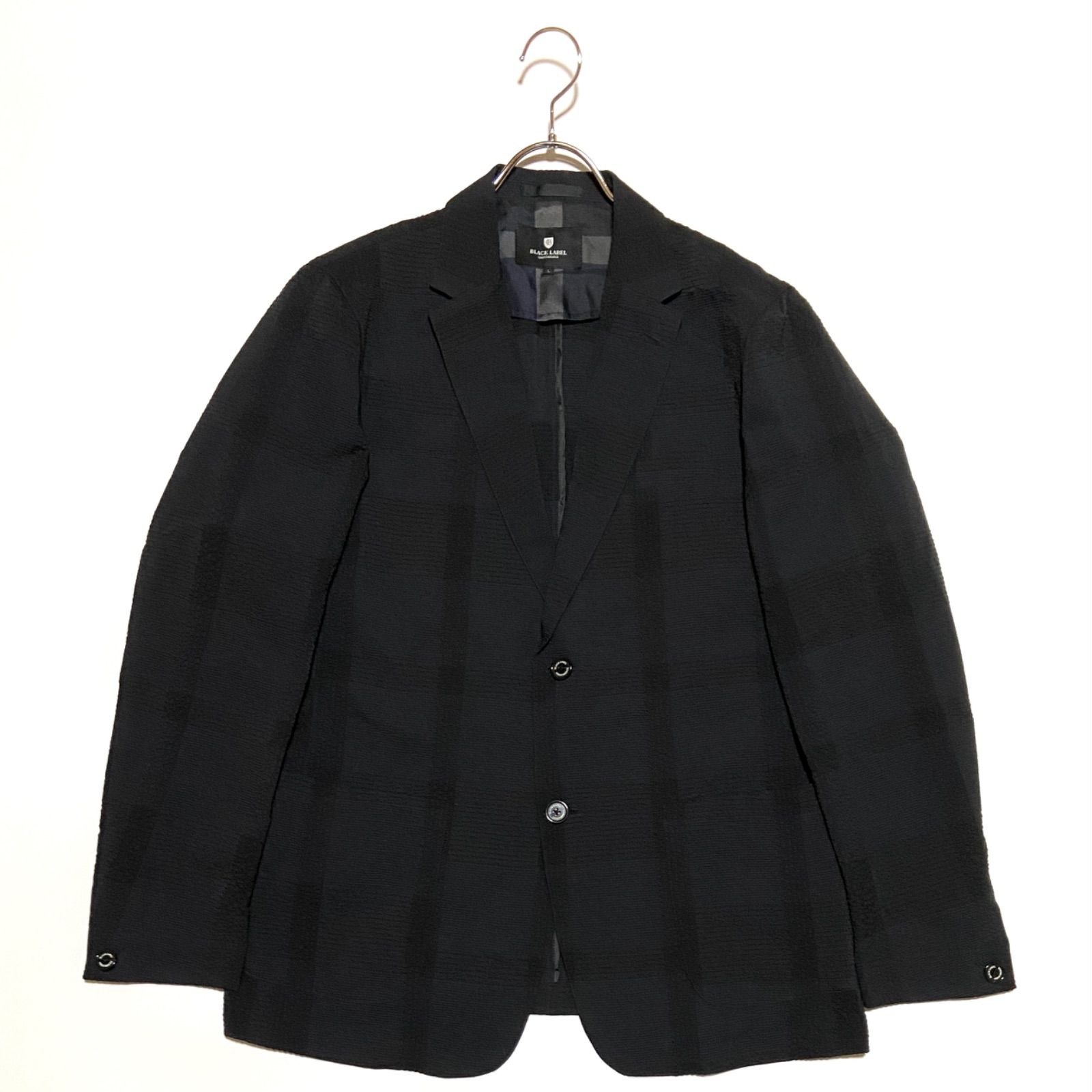 BLACK LABEL CRESTBRIDGE テーラードジャケット シアサッカー