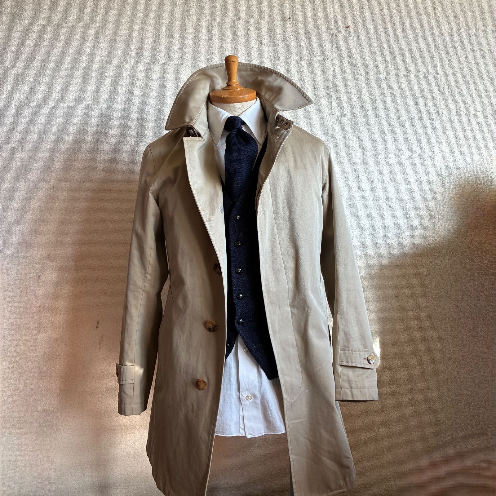 GRENFELL × BEGG＆Co(グレンフェル × ベグ) ライナー付きステンカラー