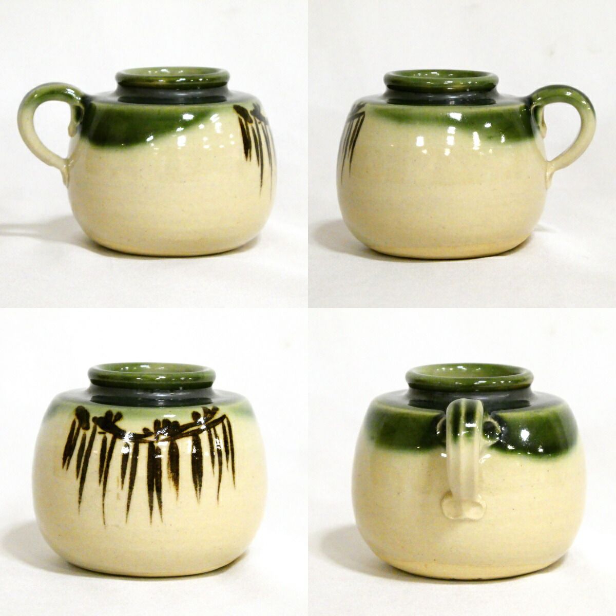 平安吉峯窯 浅見与し三作 四滴茶入 茶道具【中古・美品】 - メルカリ