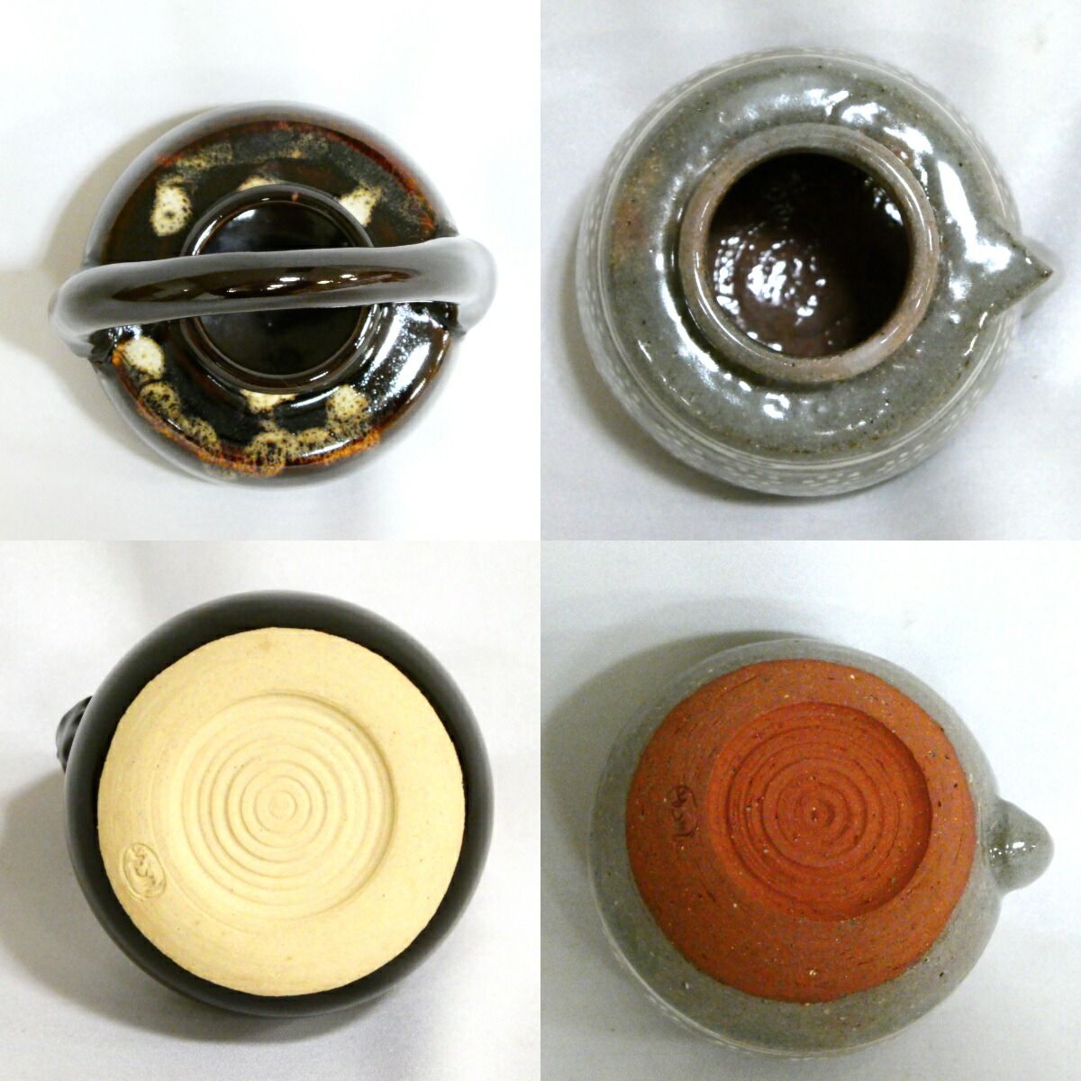 平安吉峯窯 浅見与し三作 四滴茶入 茶道具【中古・美品】 - メルカリ