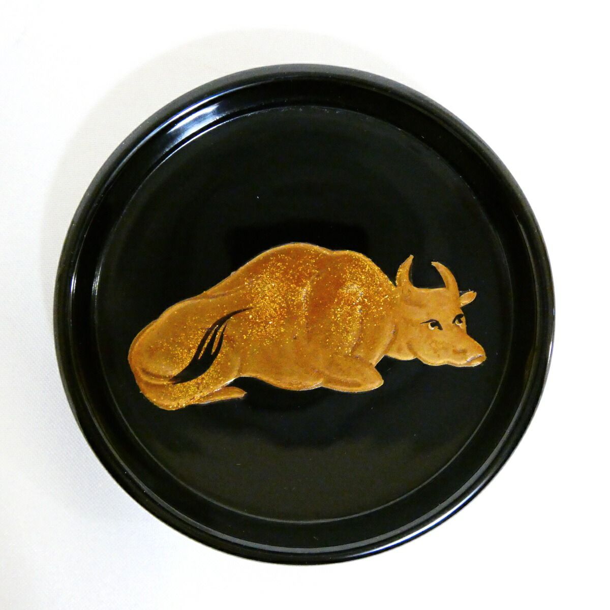 梨地】輪島塗 神牛蒔絵香合 茶道具【中古 美品】 - メルカリ