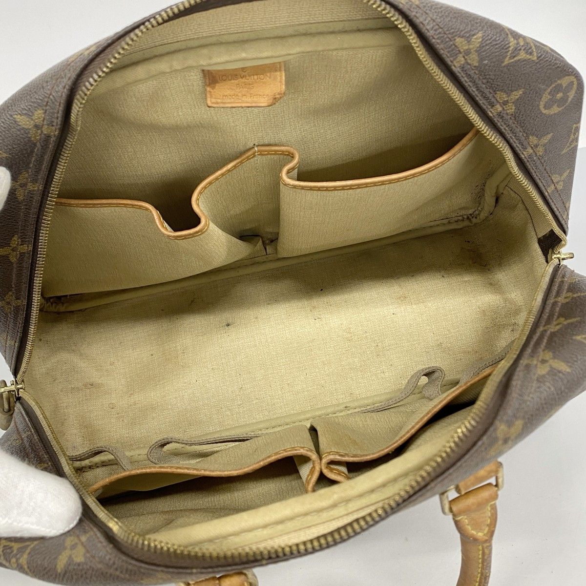 6ac2635】ルイヴィトン ハンドバッグ モノグラム ドーヴィル M47270