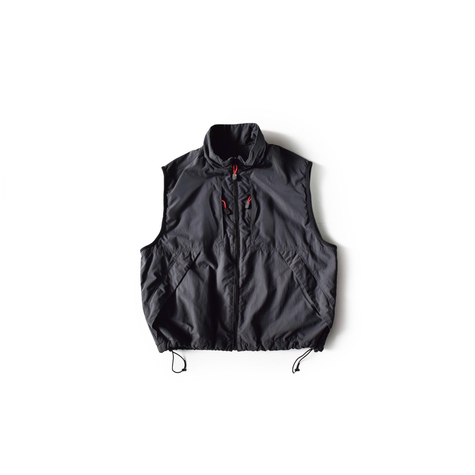 00s 90s エディーバウアー eddie bauer ナイロンベスト 裏フリース y2k