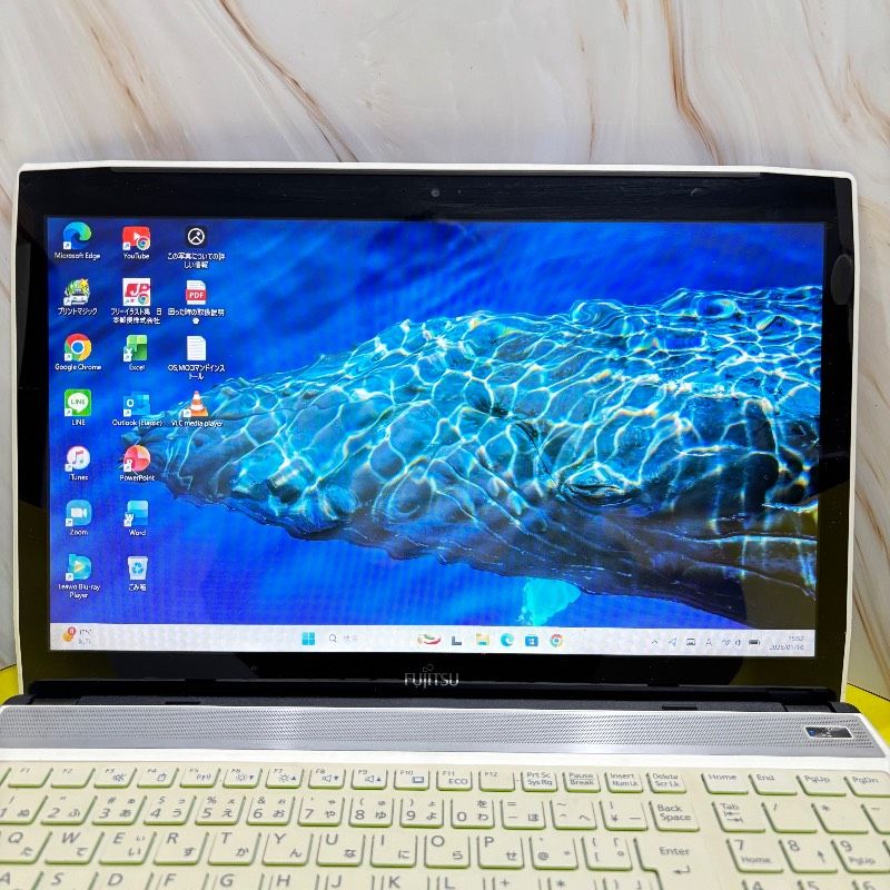 爆速SSD Windows11 ノートパソコン Core 富士通 富士通㊷/corei7/SSD