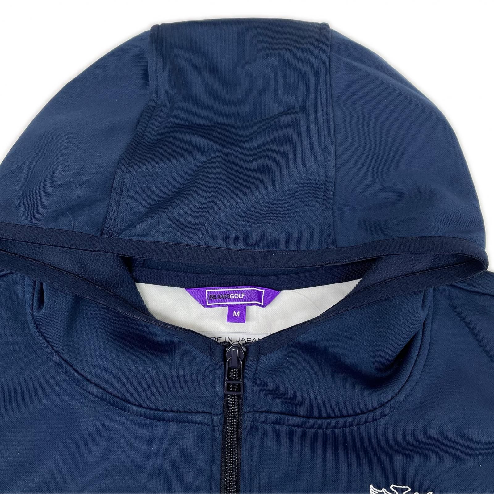 【新品】BEAMS GOLF ジャージ ジップベスト（NAVY） BEAMS GOLF ジップベスト(L)ネイビー・ビームスゴルフ
