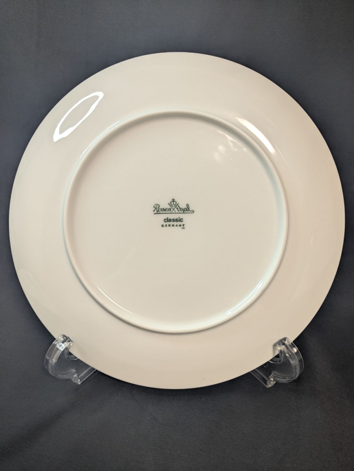 ローゼンタール classic クラシック プレート ペア 19.3cm 金縁 白磁