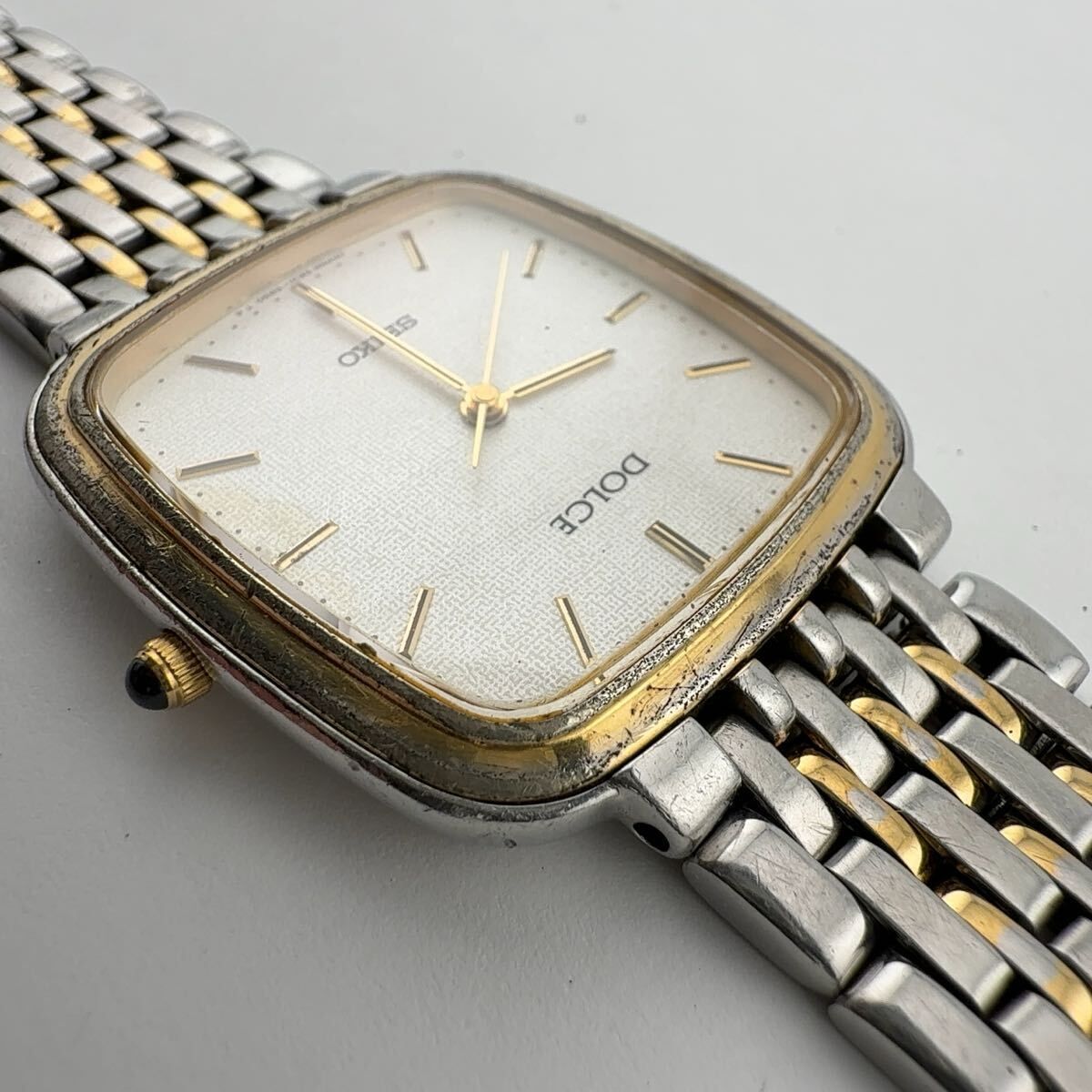 SEIKO 5E31-5B20 セイコー DOLCE ドルチェ クォーツ メンズ 腕時計 