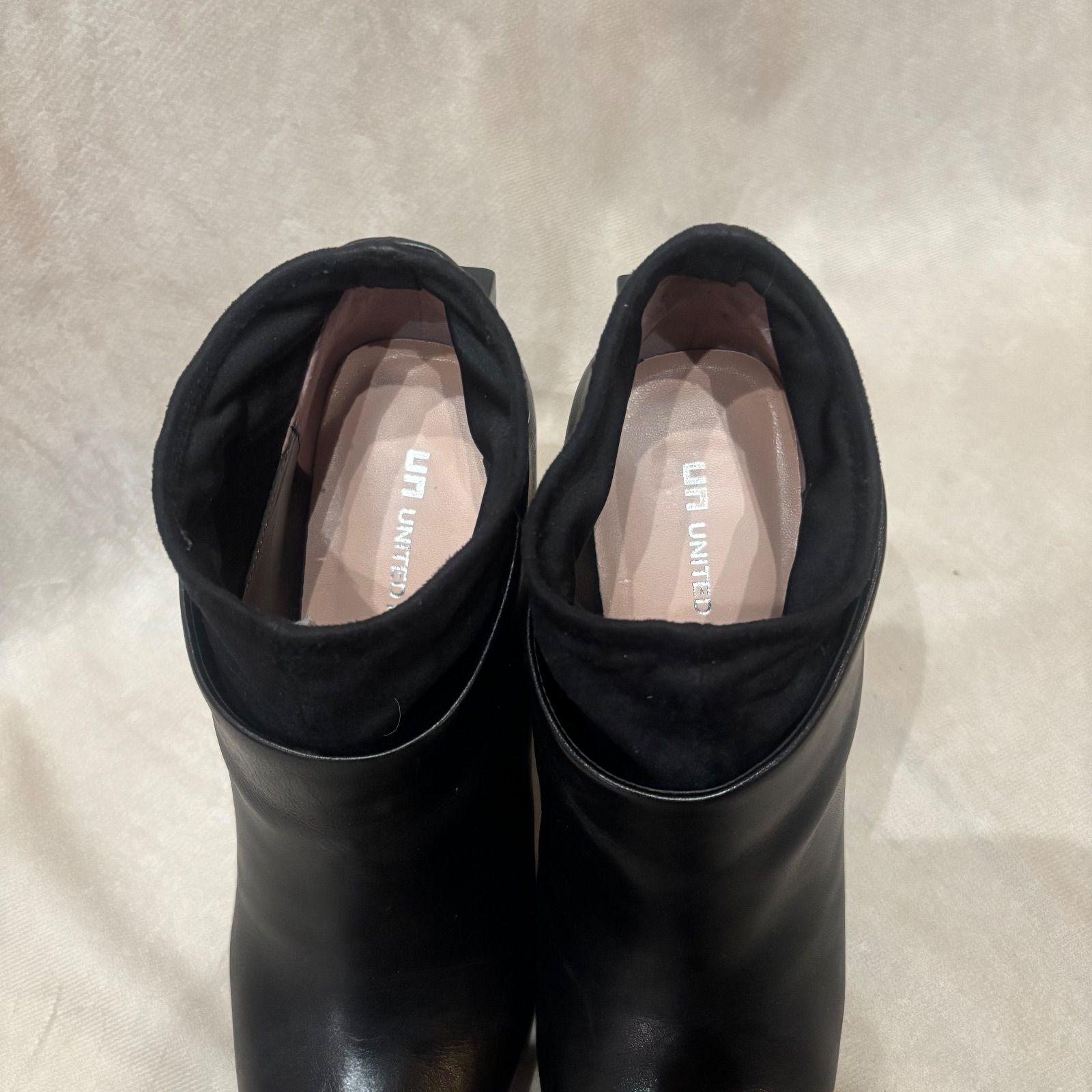 UNITED NUDE ユナイテッドヌード ブロックヒール ブーツ ショート