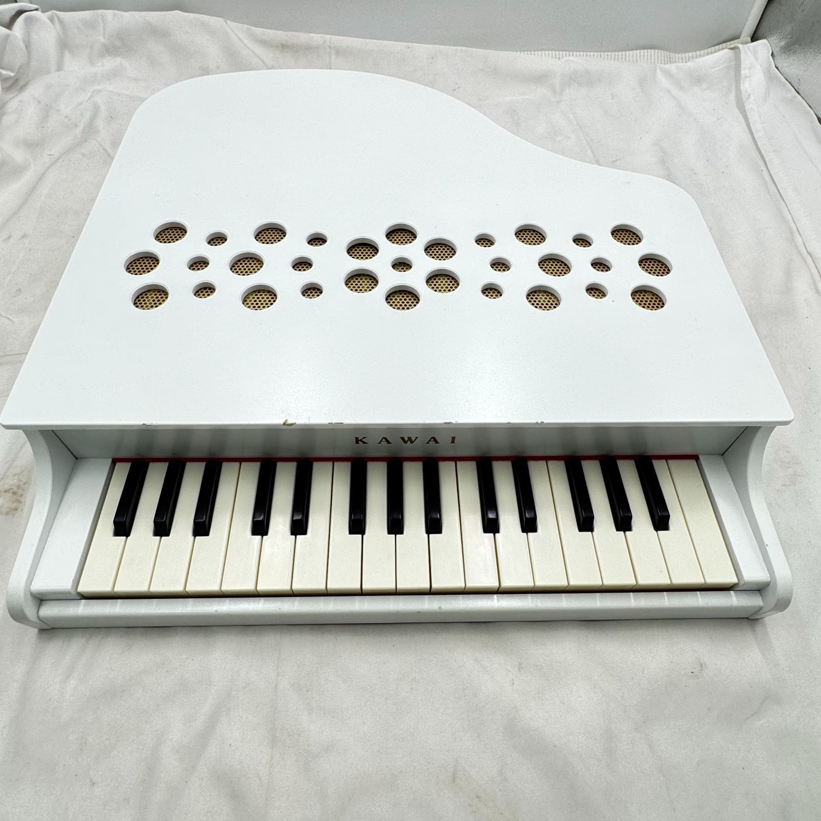 ❗️✨ギフトにも✨❗️】カワイ ミニピアノ ホワイト 日本製 木製