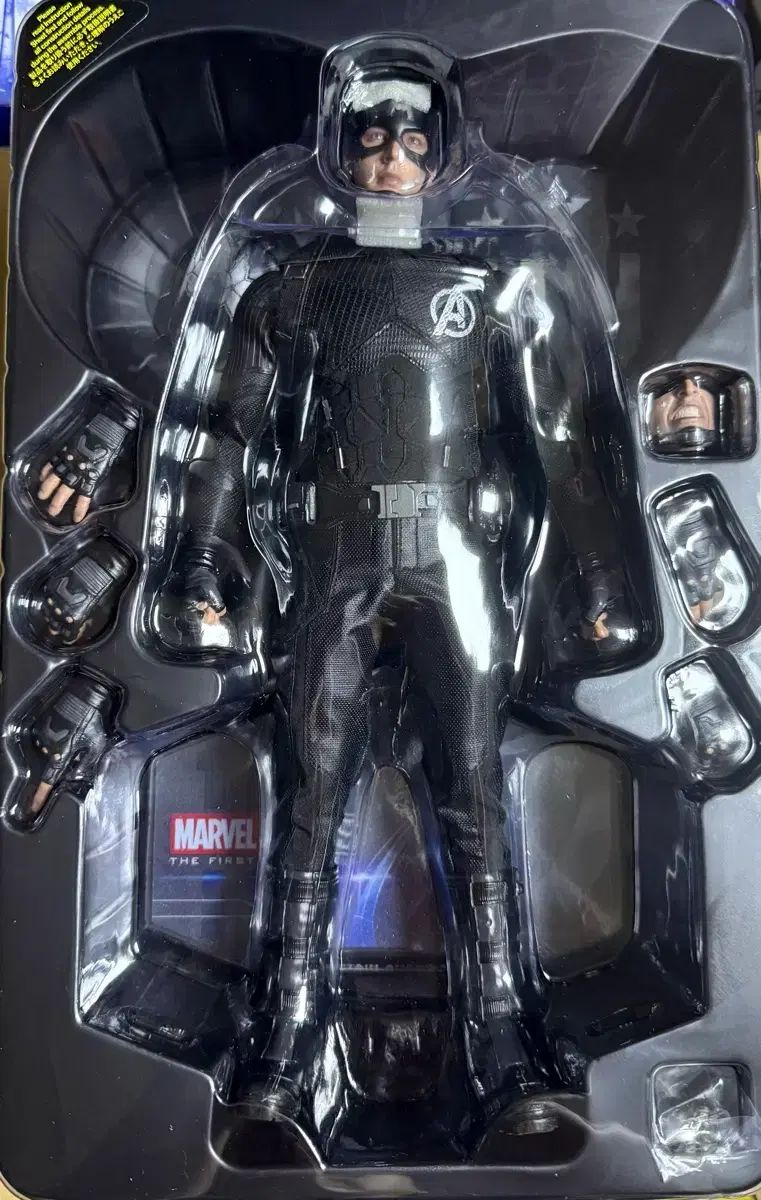 ホットトイズ キャプテン・アメリカ ムービーマスターピース コンセプト・アート版 ムービー・マスターピース】『マーベル・スタジオ10周年』1／6