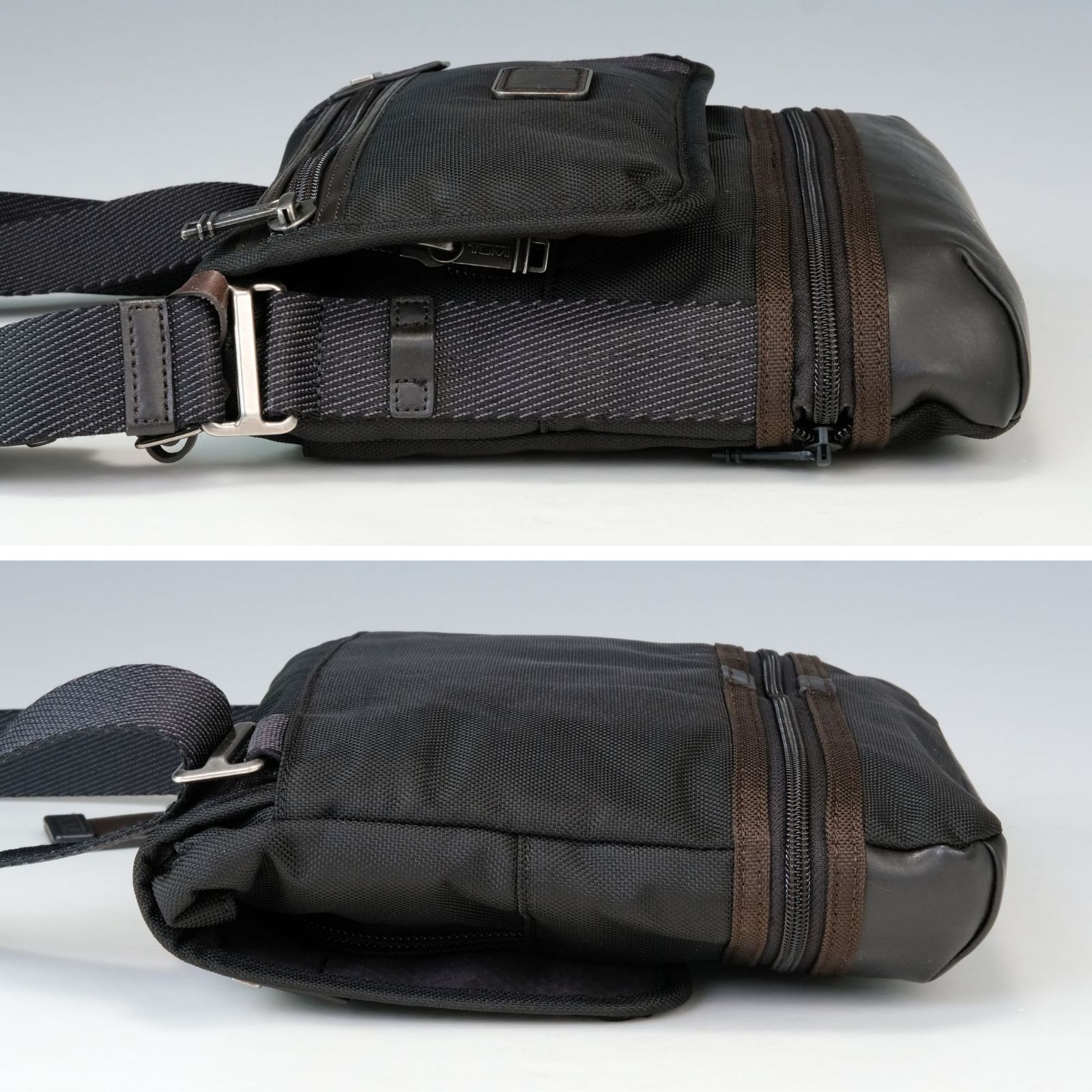 美品】TUMI ショルダーバッグ メッセンジャーバッグ スクエア 22371HKH