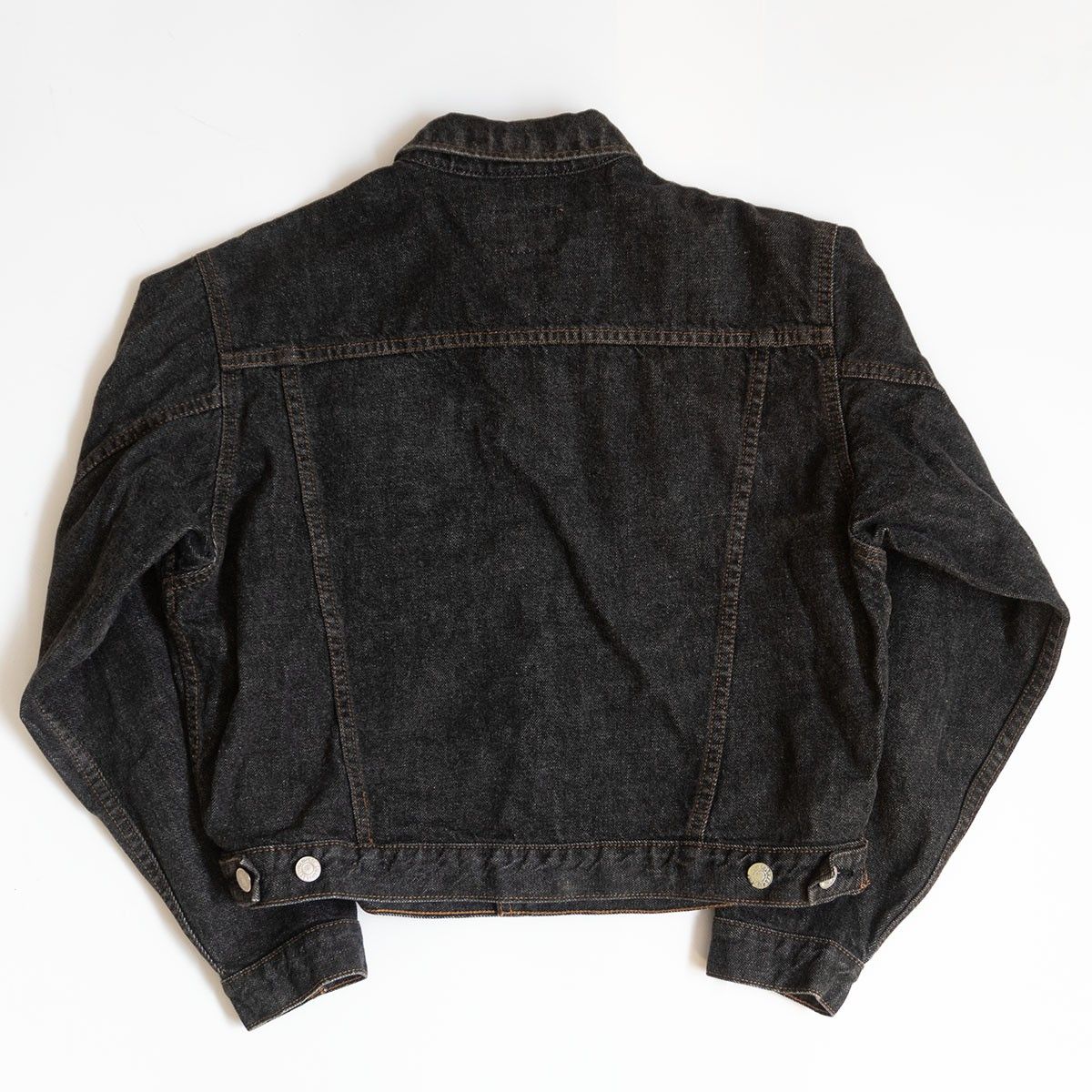 美品/80s】 LEVI'S 【70649-0206/先染め ブラック デニムジャケット