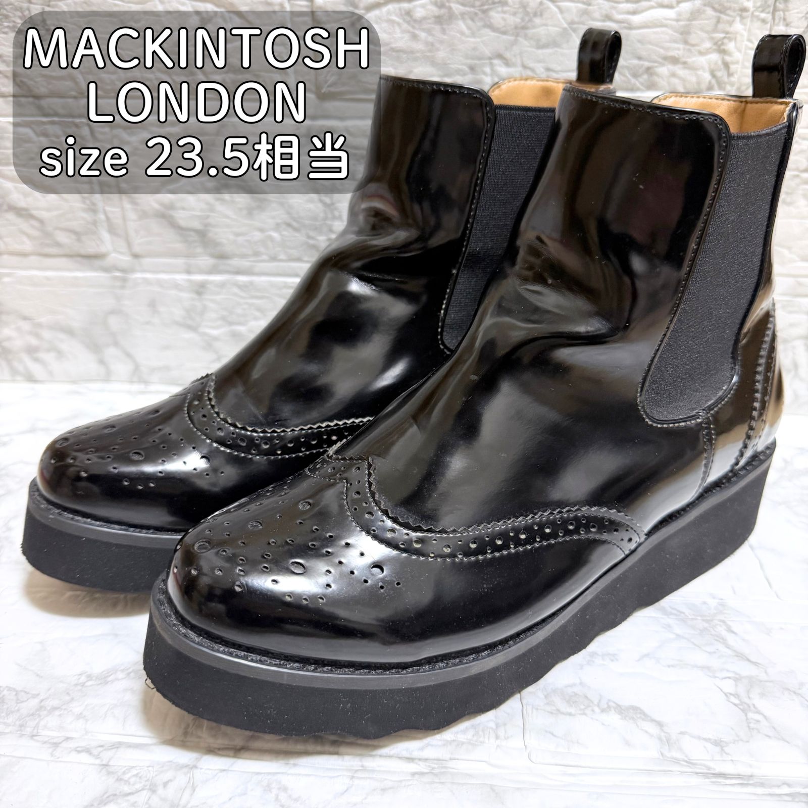 MACKINTOSH LONDON サイドゴアブーツ マッキントッシュロンドン 