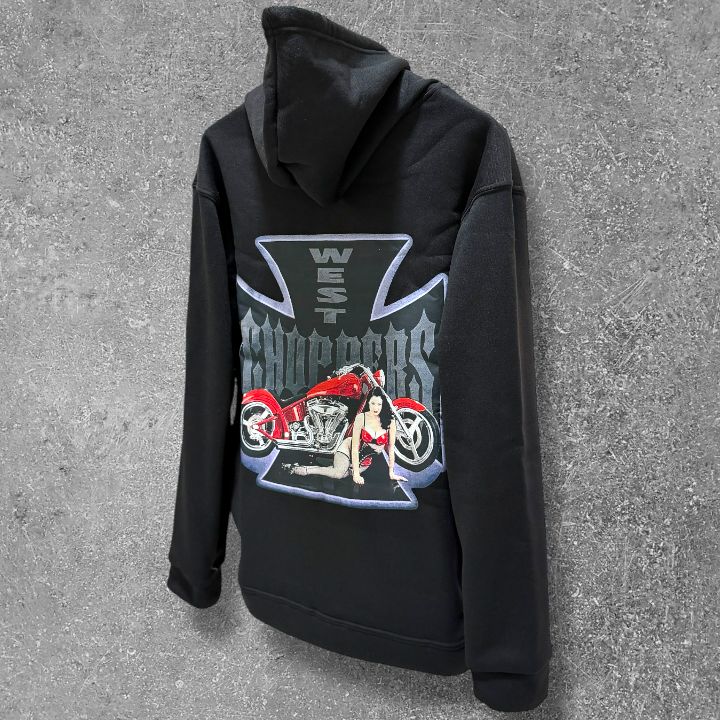 West Coast Choppers】ウエストコーストチョッパーズ パーカー クロス