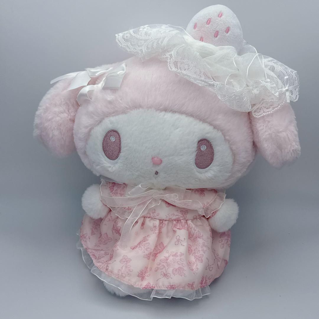 マイメロディ 白いちごのティータイム ぬいぐるみ サンリオ