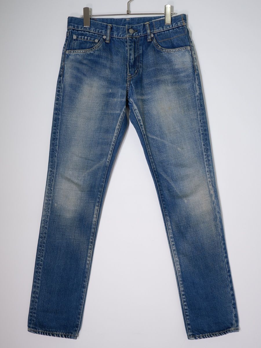 VISVIMビズビム SOCIAL SCULPTURE DENIM 04D5 DAMAGED パイソンパッチ 