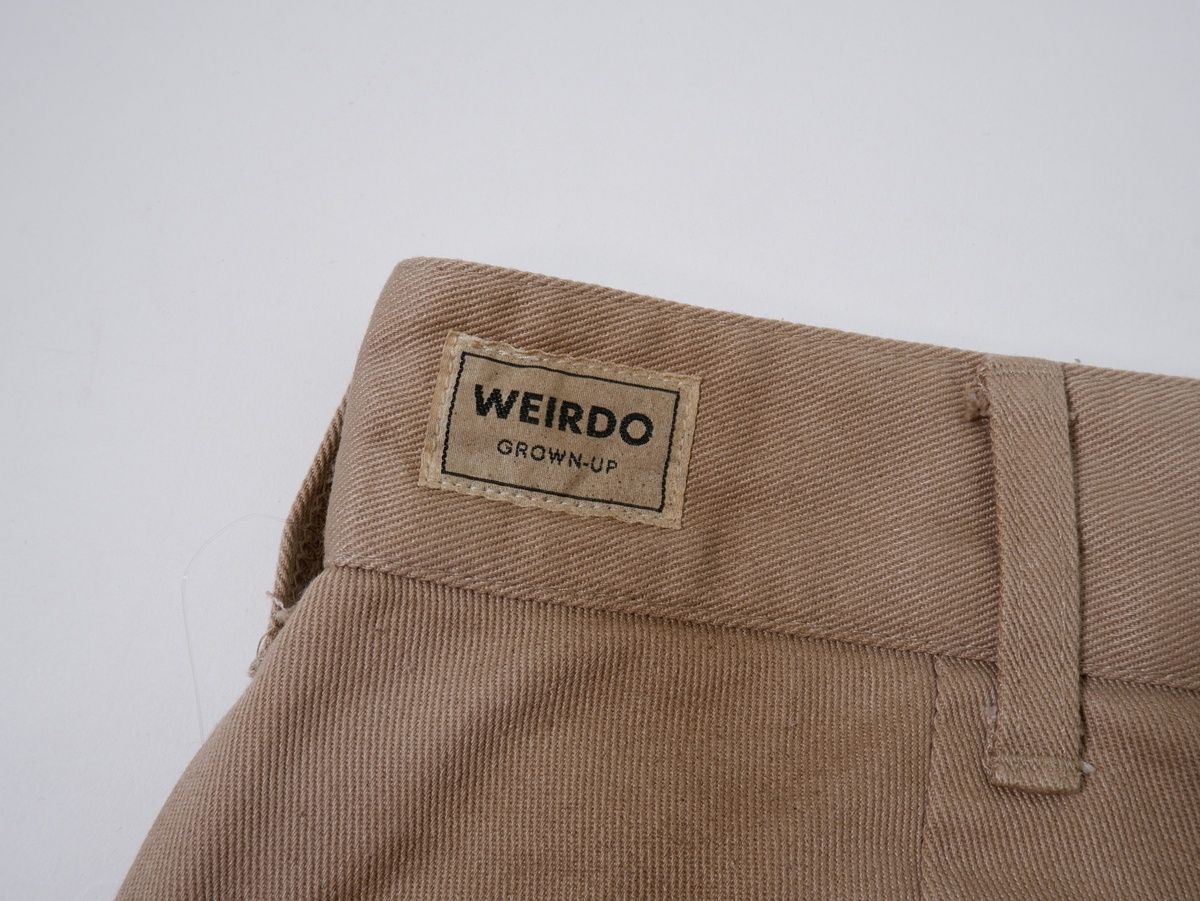WEIRDOウィアード LIFT UP W&L UP PANTS ペンキ ダメージ加工 パンツ