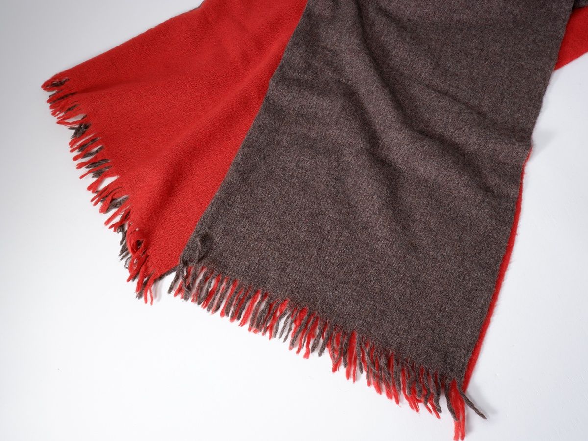 MARGARET HOWELLマーガレットハウエル カシミヤ/ウール リバーシブル