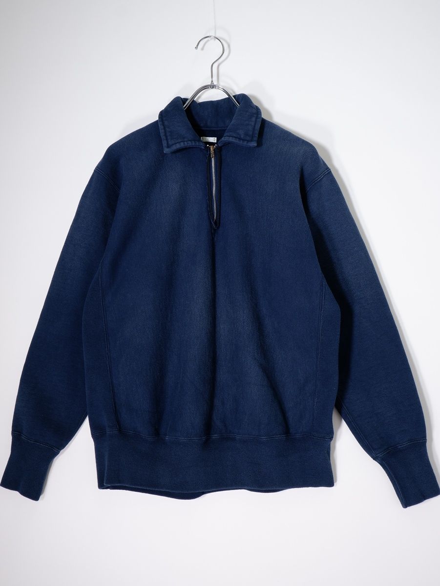 A.PRESSEアプレッセ 2024SS Vintage Half Zip Sweat shirtヴィンテージ