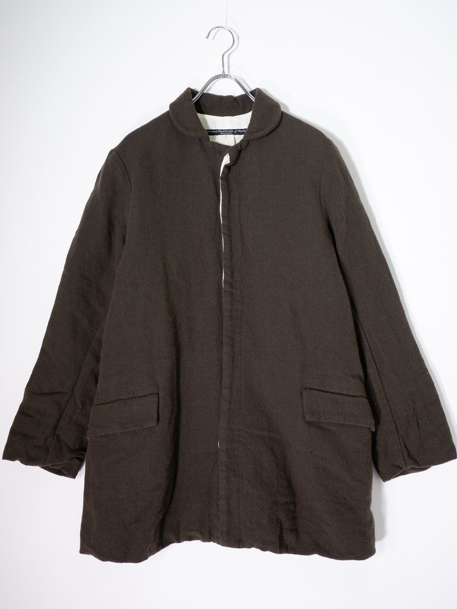 GARMENT REPRODUCTION OF WORKERSガーメントリプロダクションオブワーカース PEDDLERS COAT リネンウールペドラーズコート【1】【MCTA80438】 GARMENT REPRODUCTION OF WORKERSガーメントリプロダクションオブ