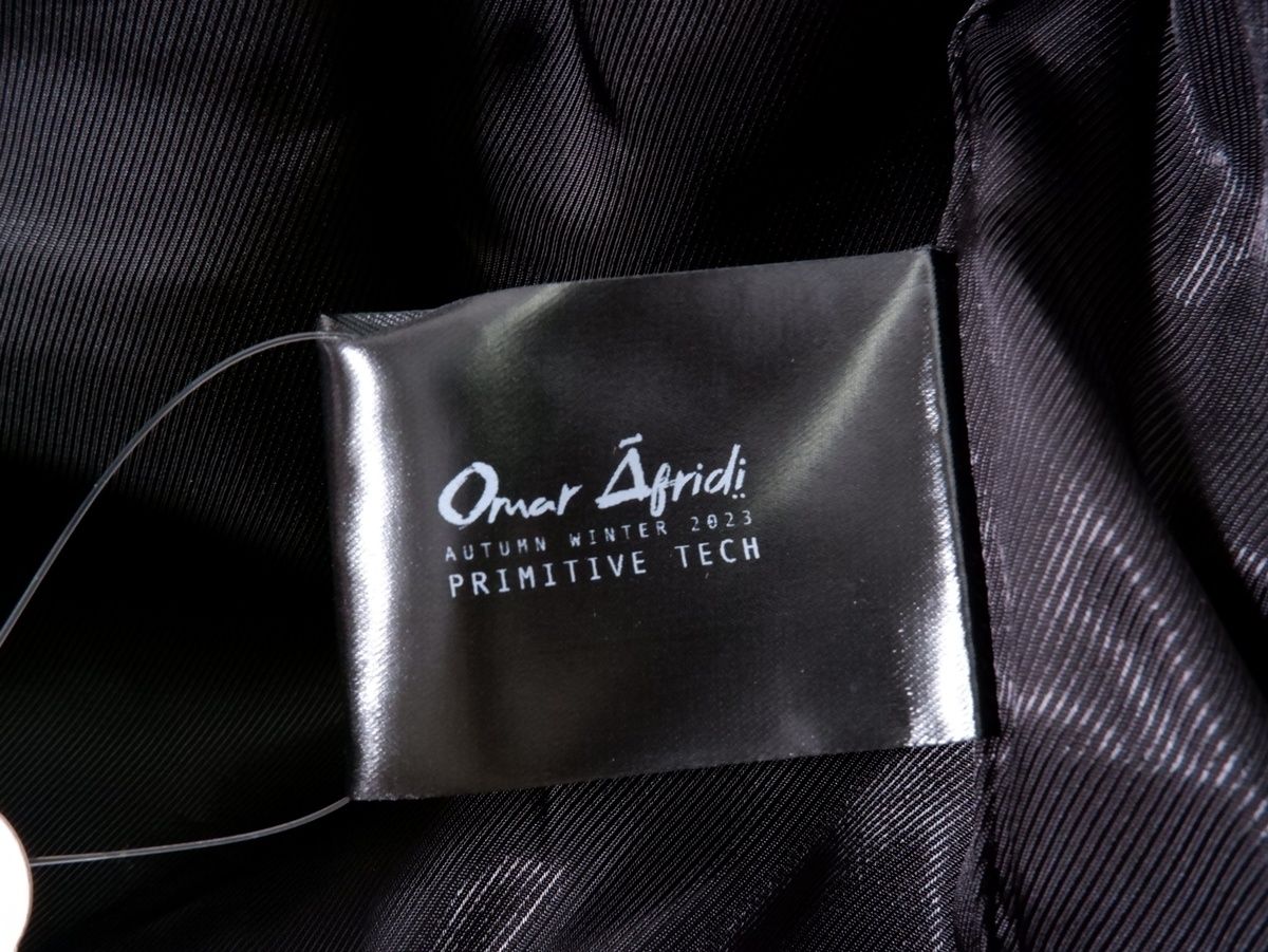 Omar Afridiオマールアフリディ 2023AW COW LEATHER A2 BOMBER JACKETカウレザーA2ジャケット【42】【MJKA80631】 Omar Afridiオマールアフリディ 2023AW COW LEATHER A2 BOMBER JACKET