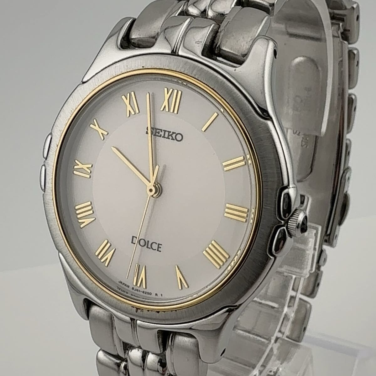 SEIKO 8J41-6140 セイコー DOLCE ドルチェ クォーツ メンズ 腕時計 