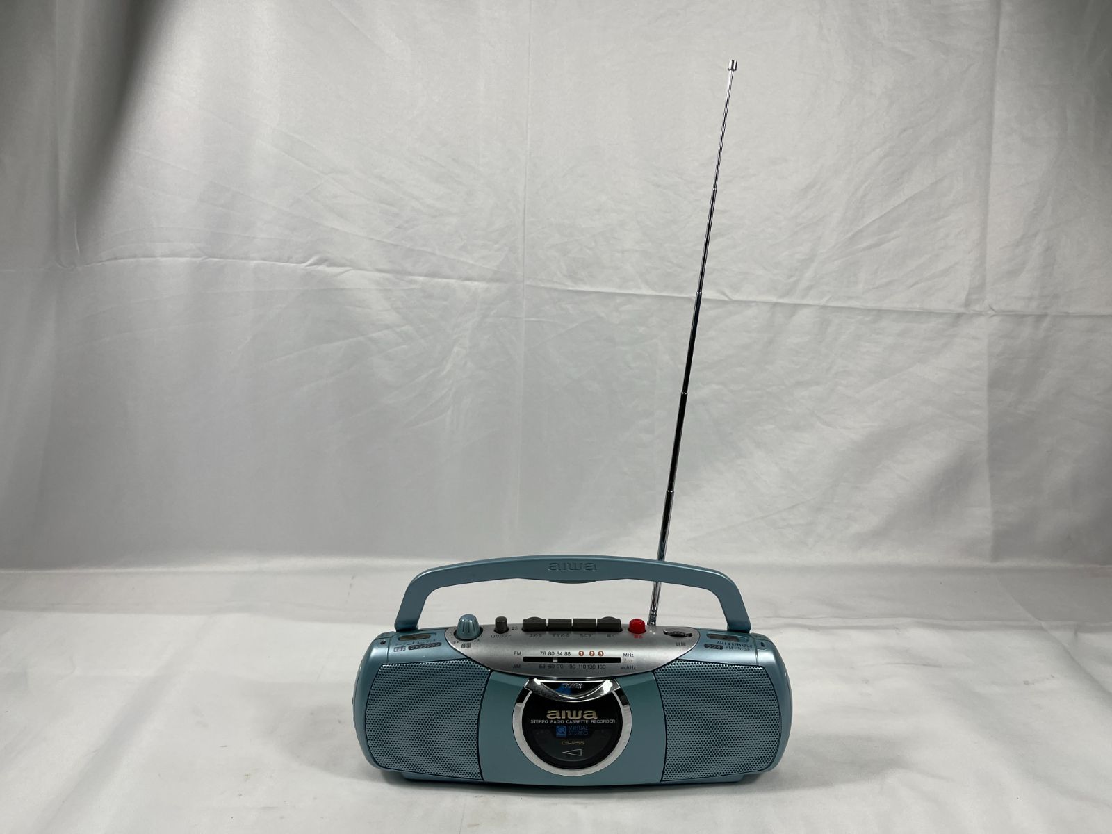 aiwa アイワ STEREO RADIO CASSETTE RECORDER CS-P55 1999年製