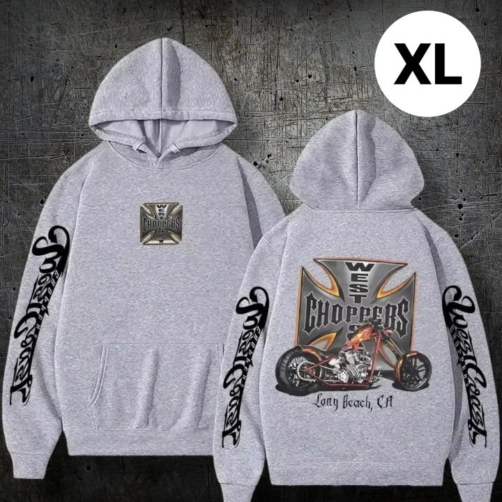 West Coast Choppers】ウエストコーストチョッパーズ パーカー クロス