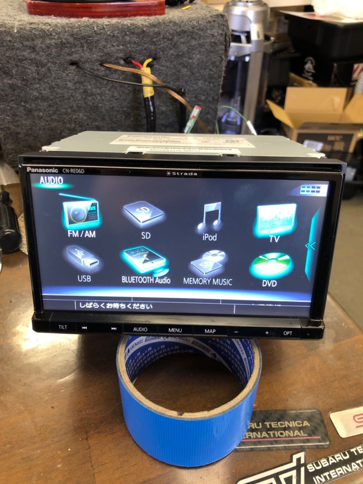 カーナビ panasonic CN-RE06D Bluetooth DVD - メルカリ