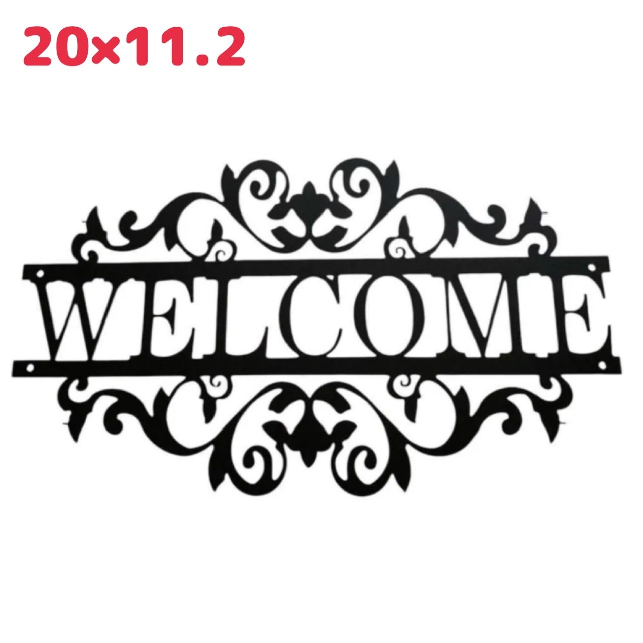 ウェルカムボード WELCOME アイアン調 ウォールサイン 壁飾り 玄関