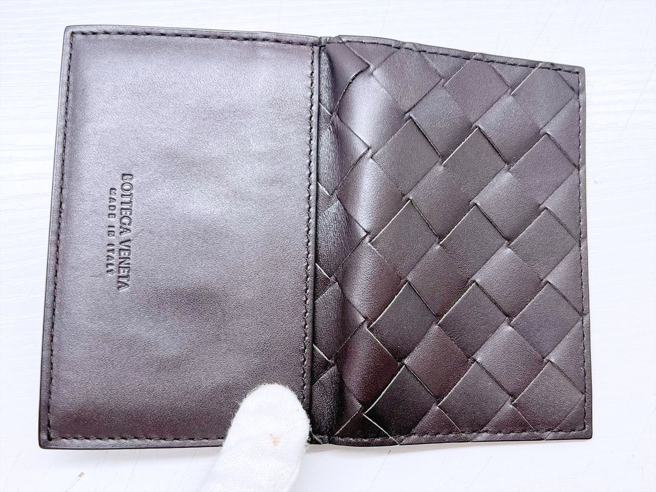 現行 美品 Bottega Veneta ボッテガヴェネタ イントレチャート