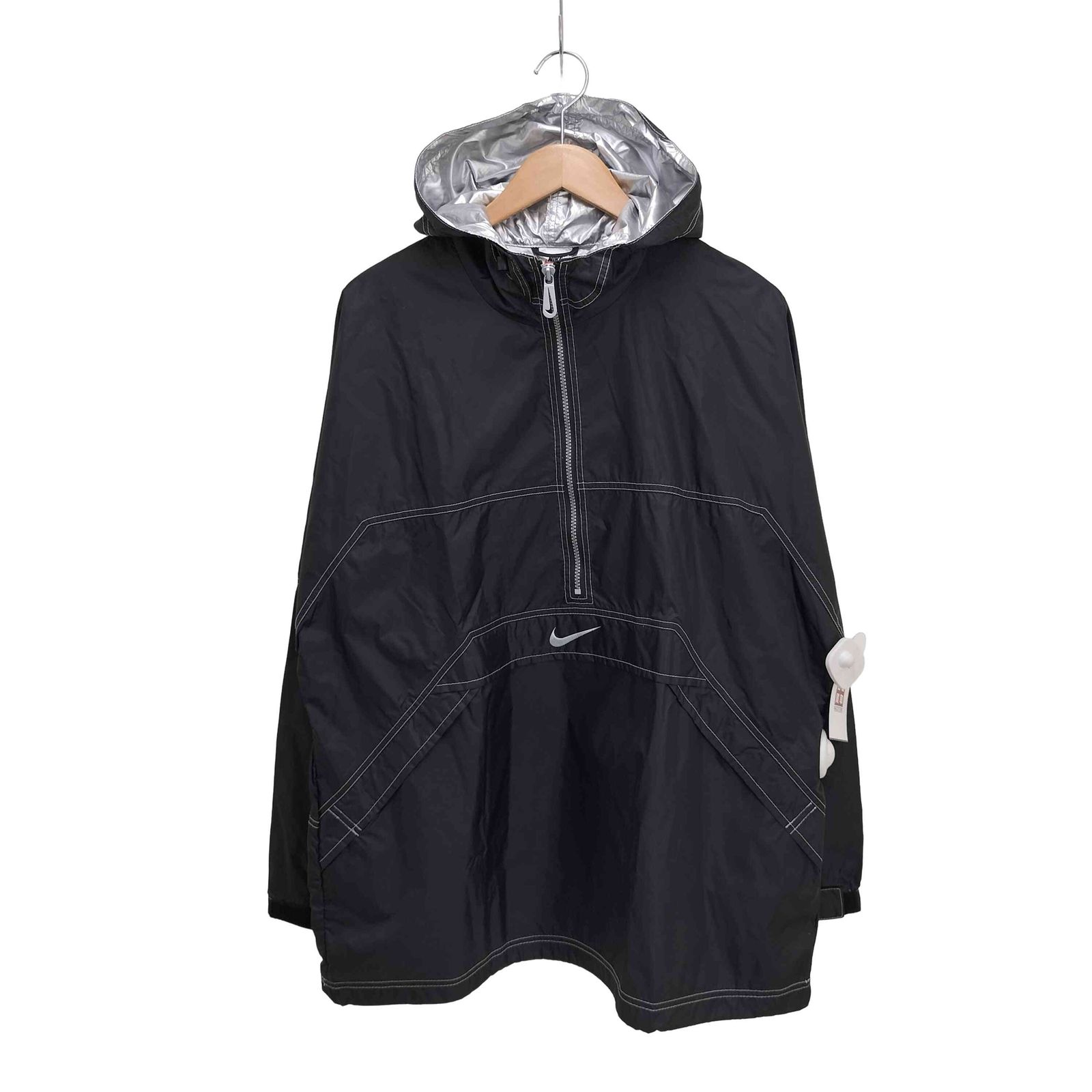 ナイキ NIKE 90s-00s スウォッシュロゴ バックロゴワッペン アノラック