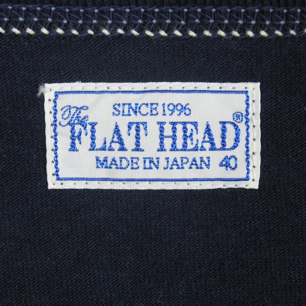 THE FLAT HEAD(ザフラットヘッド) ⁄ ×R.J.B⁄刺繍ボーリング半袖シャツ