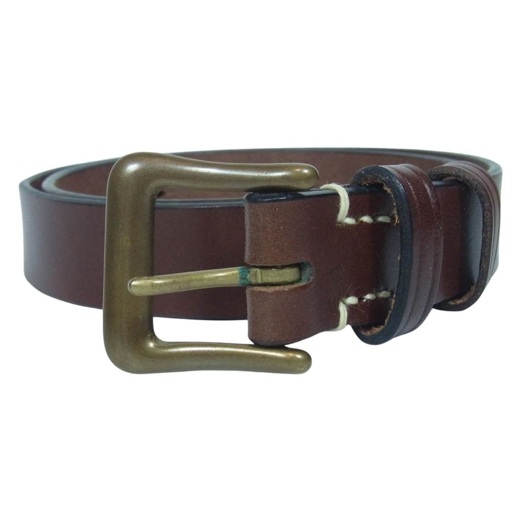 WAREHOUSE ウエアハウス レザー ベルト ブラウン系【中古】 - メルカリ