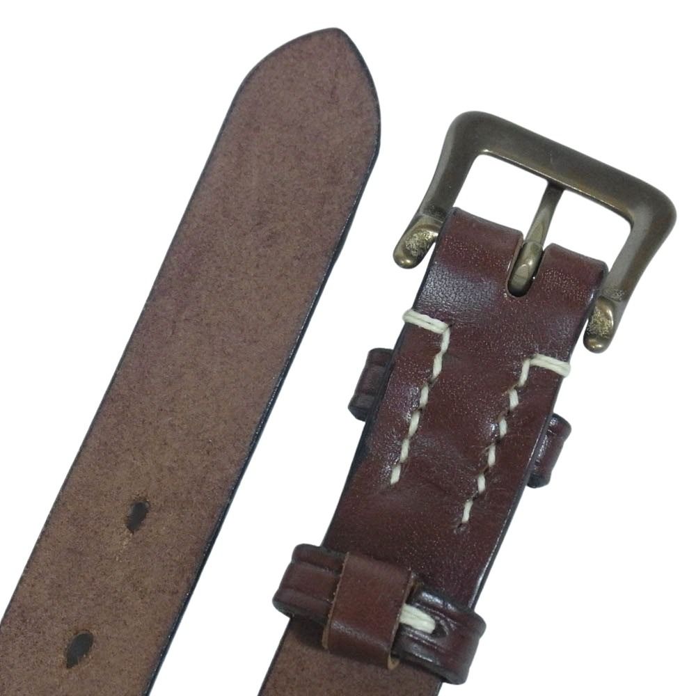 WAREHOUSE ウエアハウス レザー ベルト ブラウン系【中古】 - メルカリ