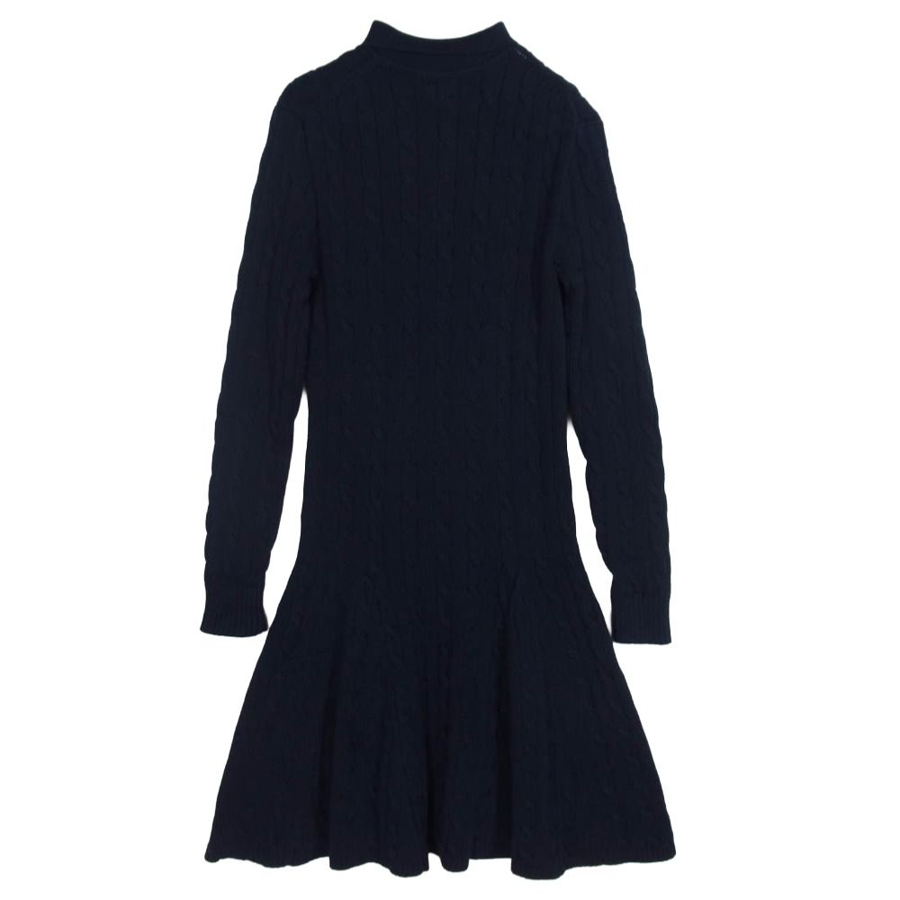 POLO RALPH LAUREN ポロ・ラルフローレン ロゴ刺繍 ケーブルニット