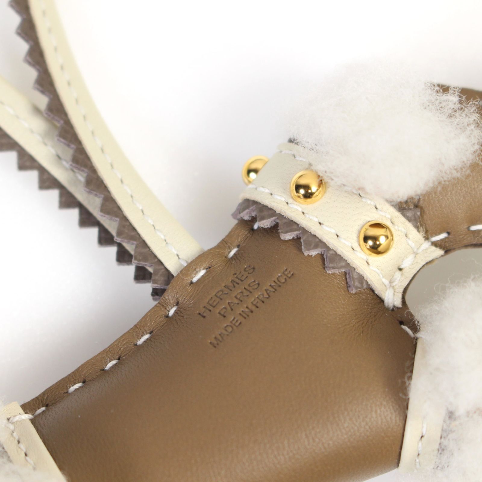 HERMES バディチャーム K刻印 エトゥープ 新品未使用品 新品 未使用品 エルメス バディチャーム エトゥープ 2025年 チャーム