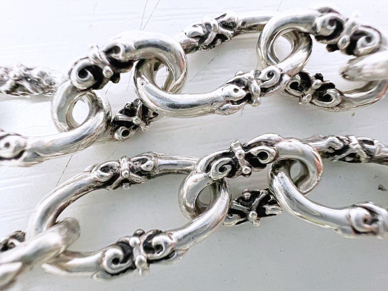 レア 美品 ROYAL ORDER ロイヤルオーダー SV925 FDL チェーンリンク