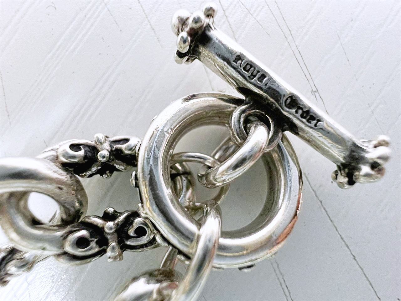 レア 美品 ROYAL ORDER ロイヤルオーダー SV925 FDL チェーンリンク