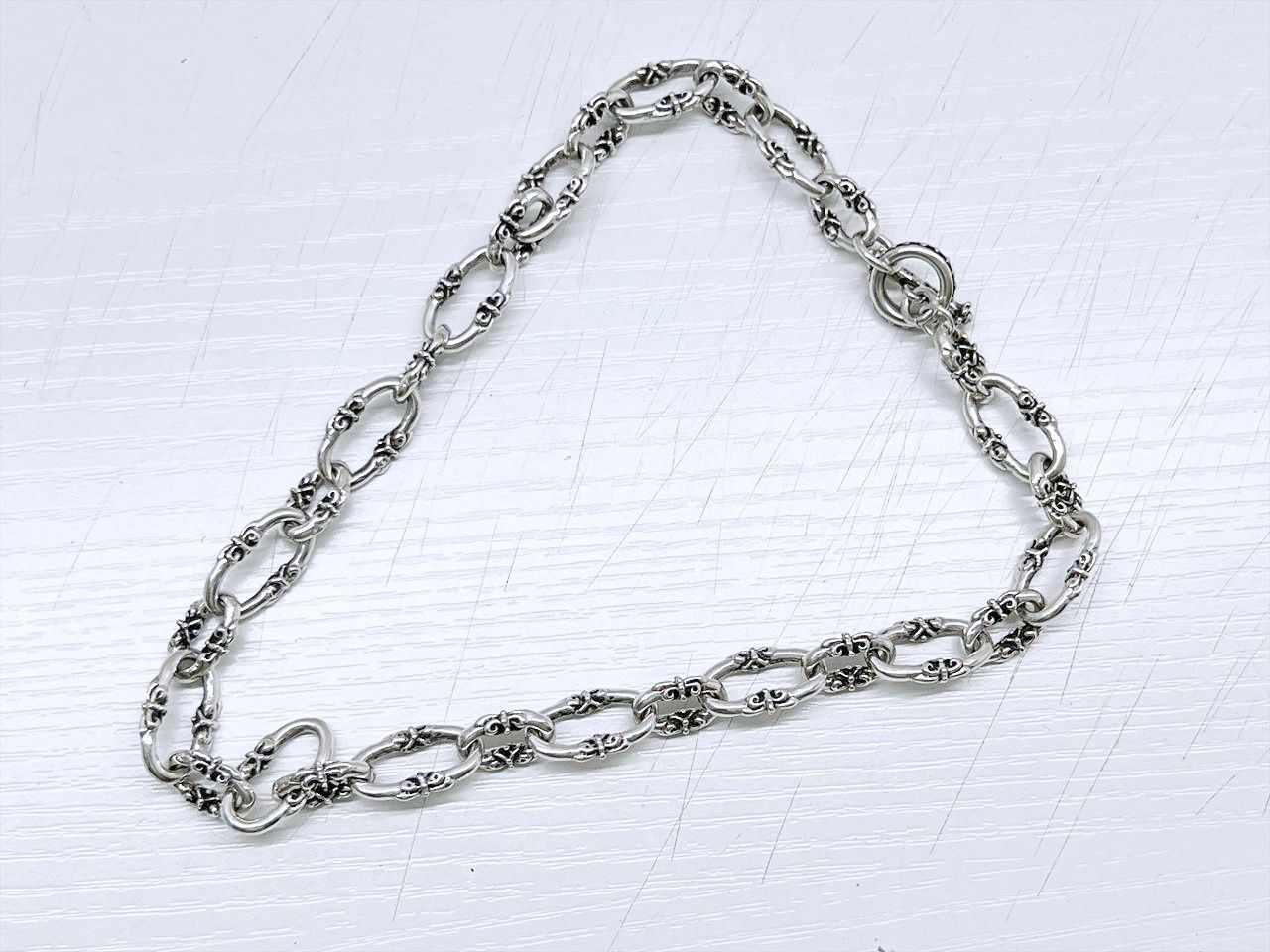 レア【 Order】ロイヤルオーダー ネックレス レア 美品 ROYAL ORDER ロイヤルオーダー SV925 FDL チェーンリンク