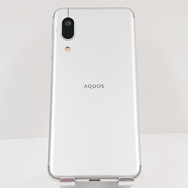 AQUOS sense3 basic 907SH SoftBank シルバー 送料無料 本体 c16303