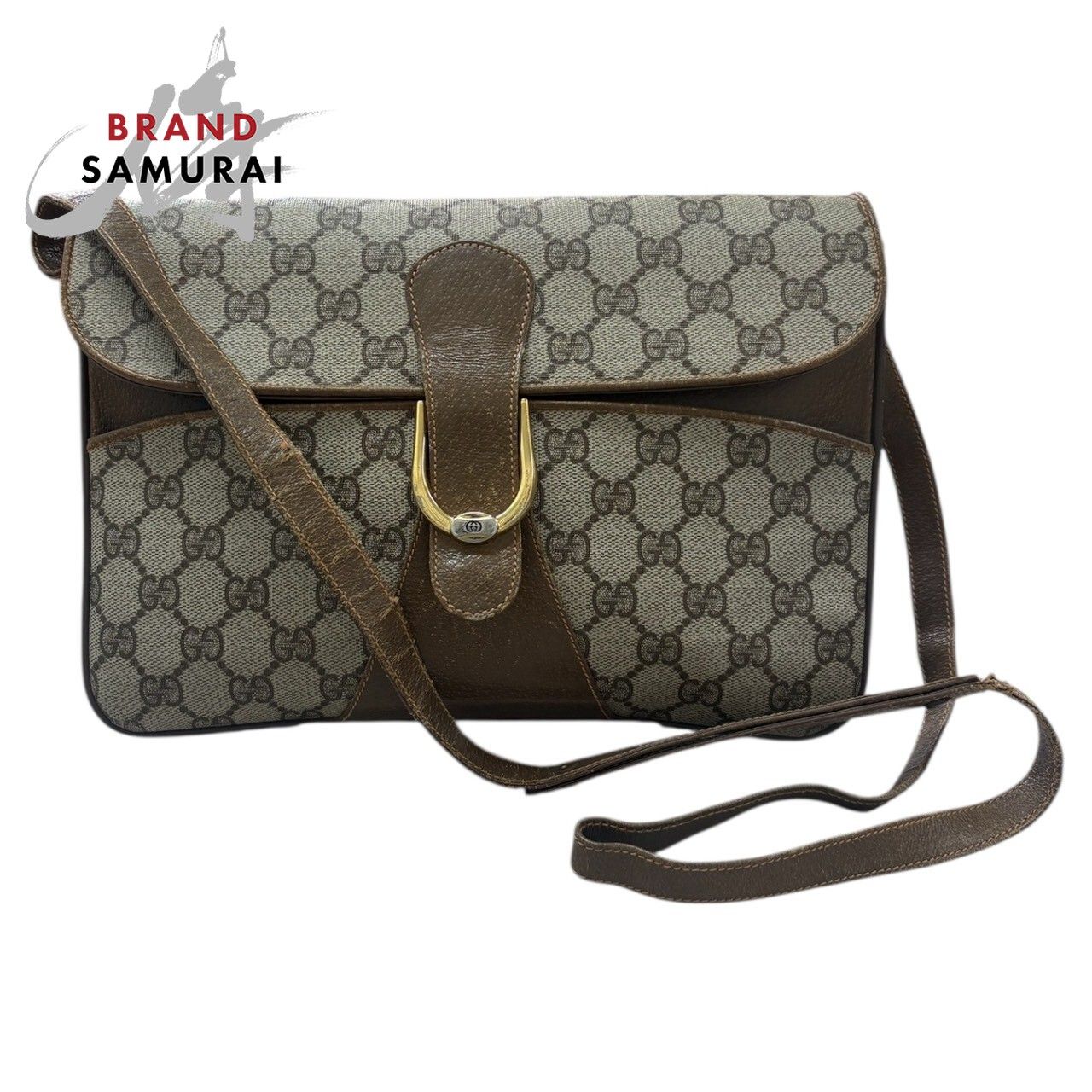 GUCCI グッチ 鞄 巾着バッグ オールドグッチ GGスプリーム 97.19.303 