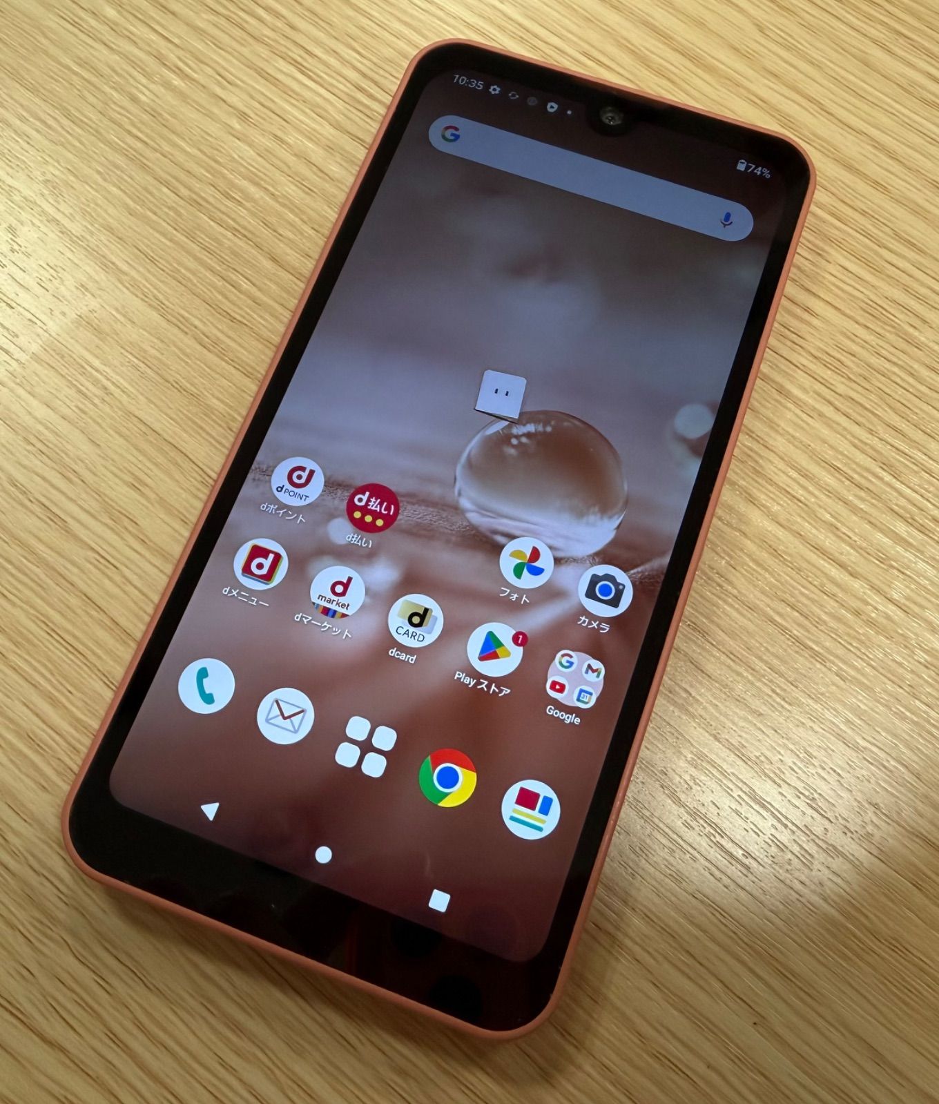 ランクA】AQUOS Wish2 コーラル SH-51C - メルカリ