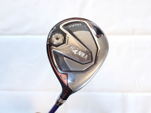 ホンマ TW747 FW フェアウェイウッド VIZARD FP 6 5w 18度 S - メルカリ