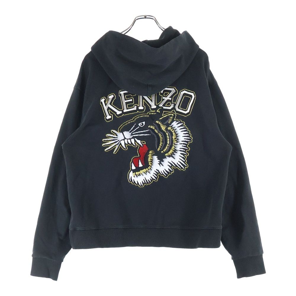 KENZO (ケンゾー) バックタイガーロゴ プルオーバーパーカー フーディ