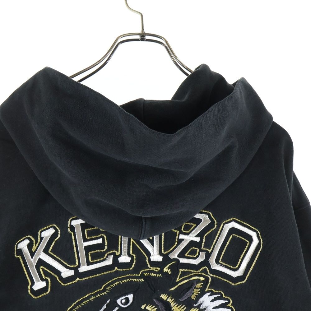 KENZO (ケンゾー) バックタイガーロゴ プルオーバーパーカー フーディ
